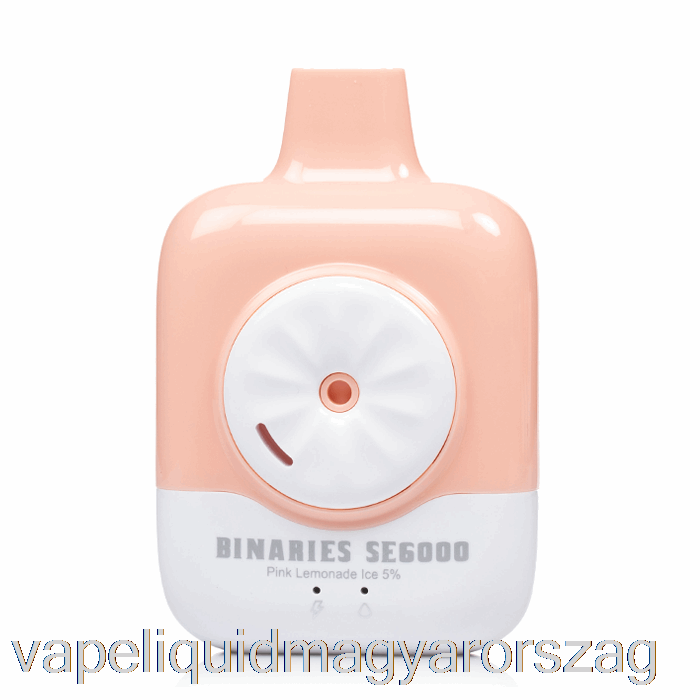 Horizon Binárisok Se6000 Eldobható Rózsaszín Limonádé Ice Vape E Cigi